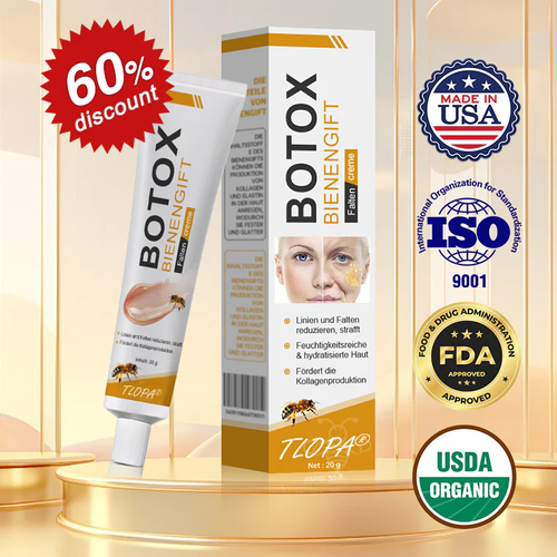 (Made and Shipped from USA) 🧑⚕️TLOPA® Botox Bee Venom Wrinkle Removal Cream- LAST DAY 70% OFF🔥