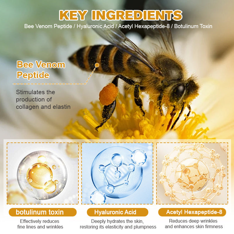 (Made and Shipped from USA) 🧑⚕️TLOPA® Botox Bee Venom Wrinkle Removal Cream- LAST DAY 70% OFF🔥