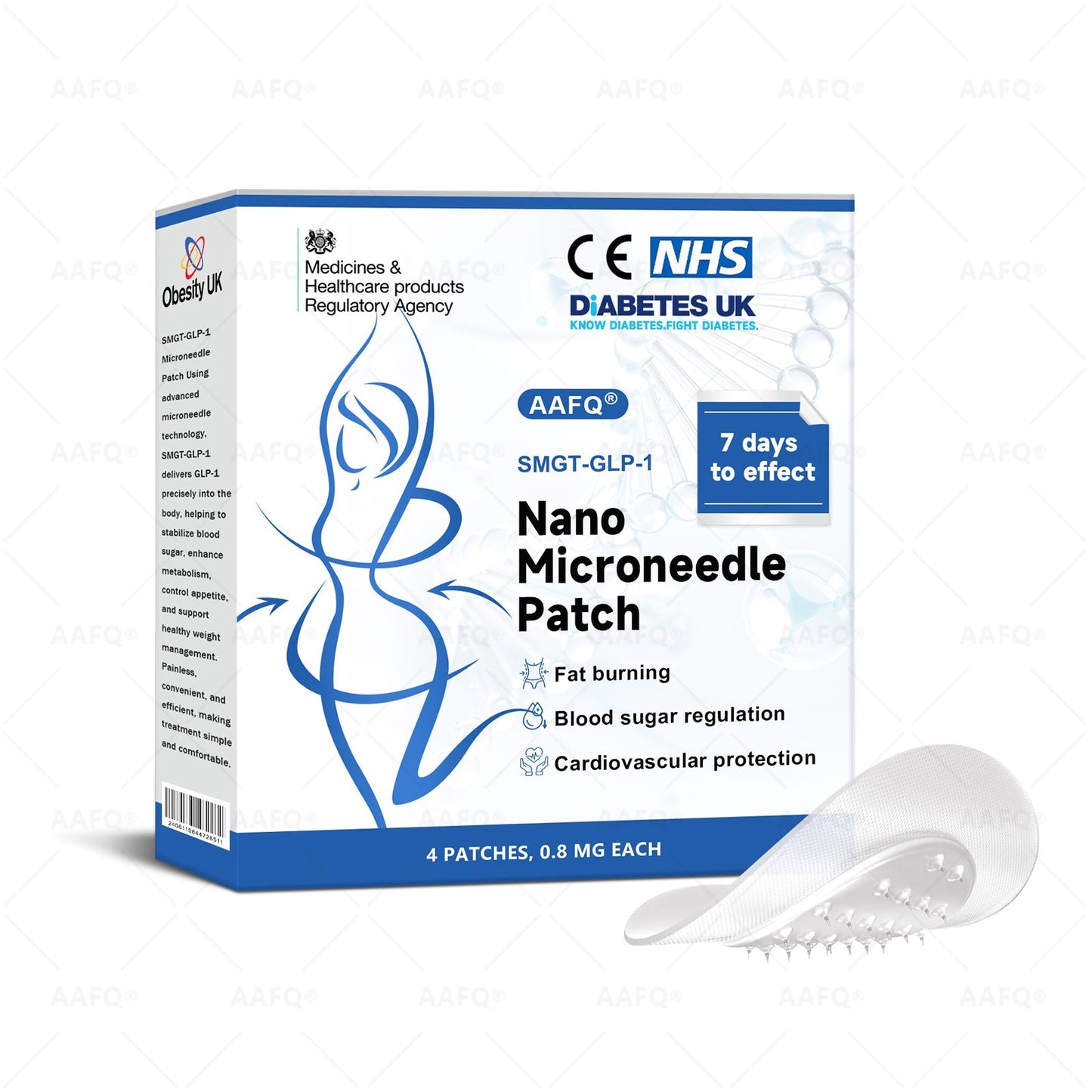 [See results in 7 days]💎AAFQ® 𝐒𝐌𝐆𝗧-𝗚𝐋𝐏-1 Nano 𝐌𝐢𝐜𝐫𝐨𝐧𝐞𝐞𝒅𝒍𝒆 𝗣𝐚𝐭𝐜𝐡（Painless, long-lasting, addressing 𝗱𝗶𝗮𝗯𝗲𝘁𝗲𝘀, 𝗼𝗯𝗲𝘀𝗶𝘁𝘆, and cardiovascular diseases）