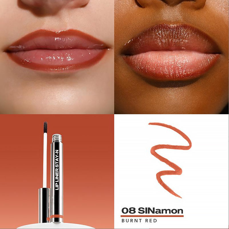 LIP LINER STAY-N - Peel-Off Lip Liner Stain - All Day & Night Lipliner